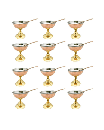 Lot de 12 Coupes à Dessert & Cuillères - SHAAN France