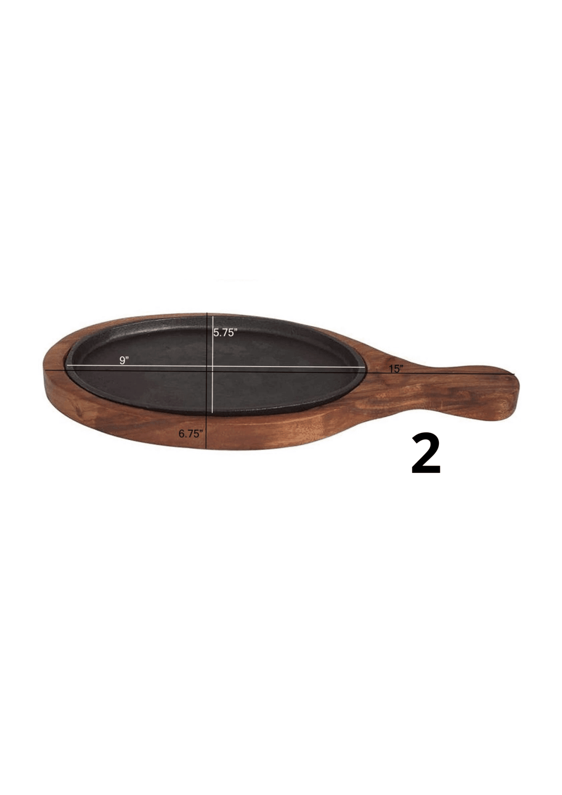 Sizzler Pack of 10 Plates