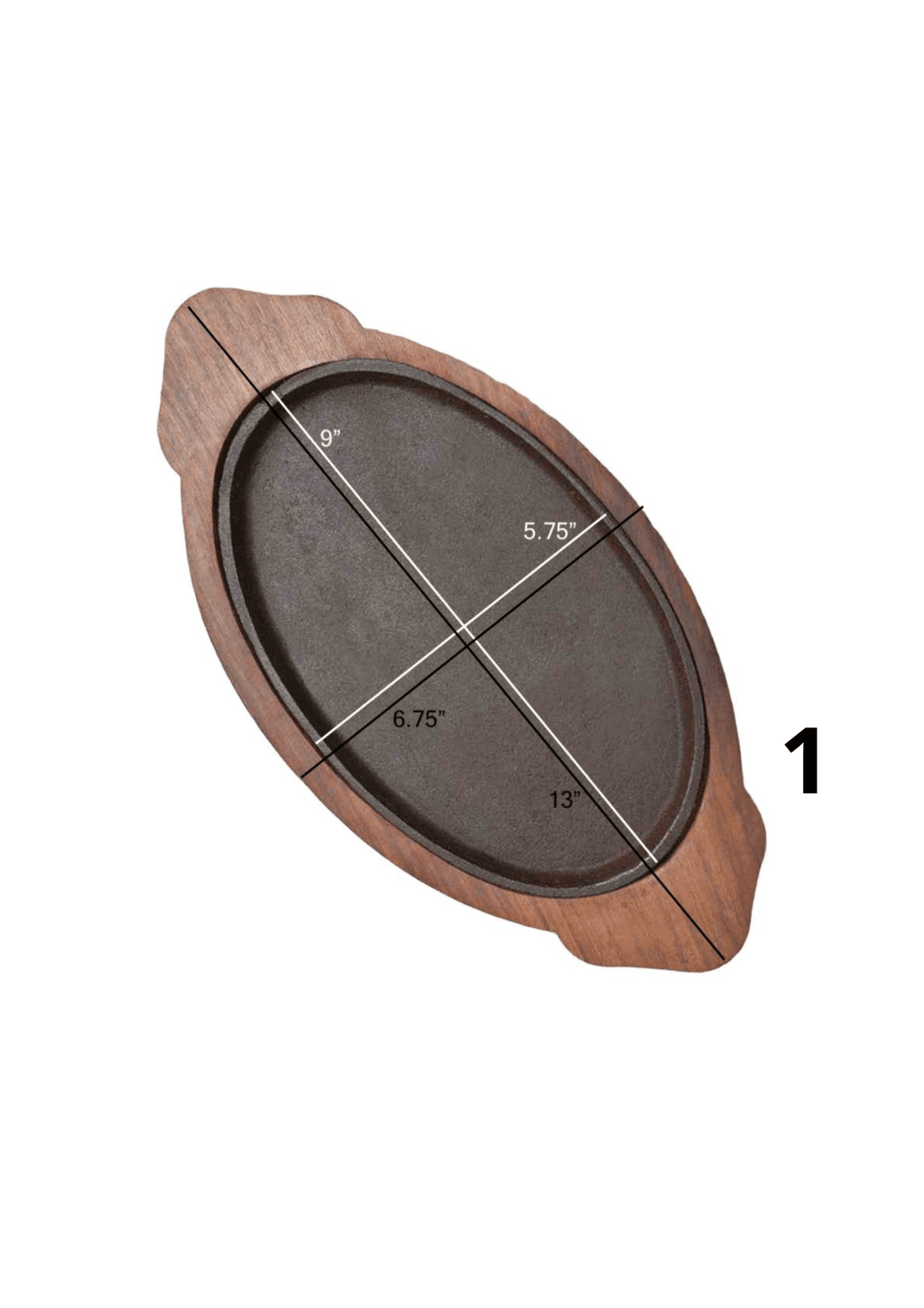 Sizzler Pack of 10 Plates