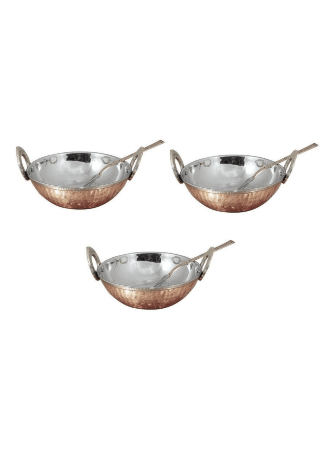Set of 3 Karahis